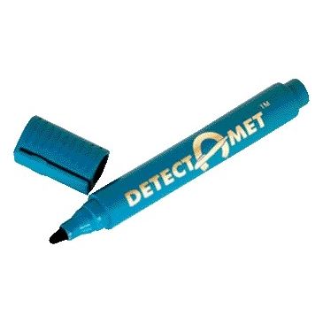 Detectamet - Feutre de détection rond bleu