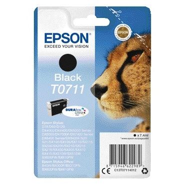 Epson - Tintenpatrone T0711 schwarz