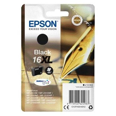 Epson - Cartouche d'encre 16XL T1631 noire