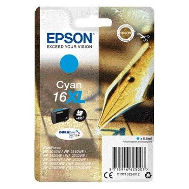 Epson -  Inktcartridge 16XL T1632 blauw
