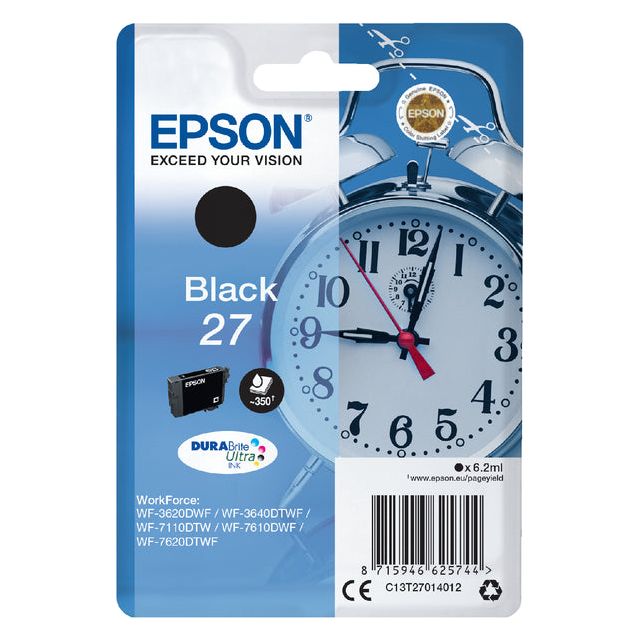 Epson - Inkcartridge Epson 27 T2701 Black