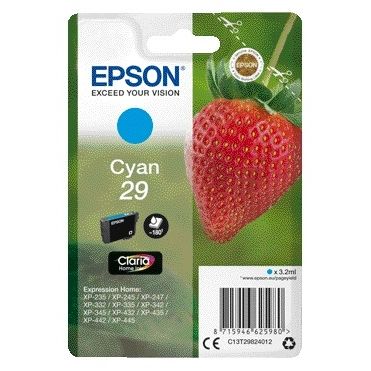 Epson - Cartouche d'encre 29 T2982 bleue