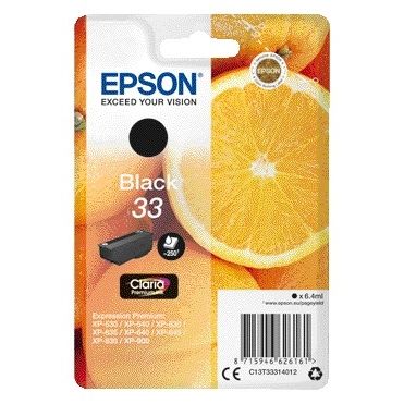 Epson - Cartouche d'encre 33 T3331 noire