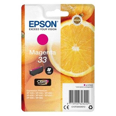 Epson - Cartouche d'encre 33 T3343 rouge