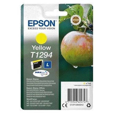 Epson -  Apple Singlepack Yellow T1294 DURABrite Ultra Ink