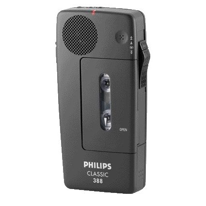 Philips -  Pocket Memo Classic 388 Zwart