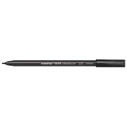 Edding - Kalligraphiestift 1255 2,0mm schwarz | 10 Stück