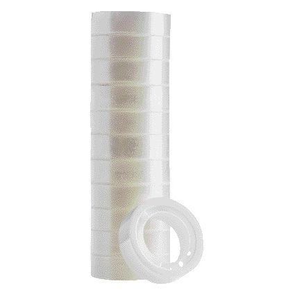 Quantore - Klebeband 12mmx10m transparent | 12 Stück