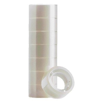 Quantore -  Plakband 19mmx10m kleine kern tr | 8 stuks