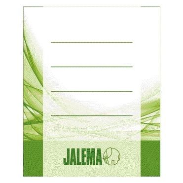 Jalema - Contre-étiquette boîte archives municipales blanc 50 pièces