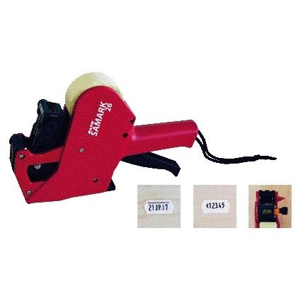 Sato -  Etiketteertang Samark 26 L6 1 regel 12x26mm