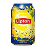 Lipton - Boisson gazeuse Ice Tea pétillante canette 330ml | 24 pièces