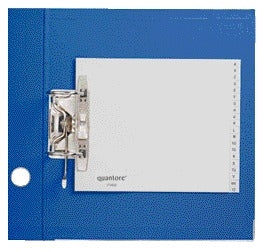 Quantore -  Ordner alfabet 18x22.5 2rings pp grijs | 10 stuks