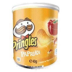 Pringles - Chips paprika 40 grammes | 12 pièces