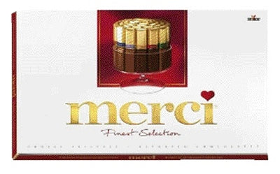 Merci - Chocolat la plus belle sélection 400gr | 8 pièces