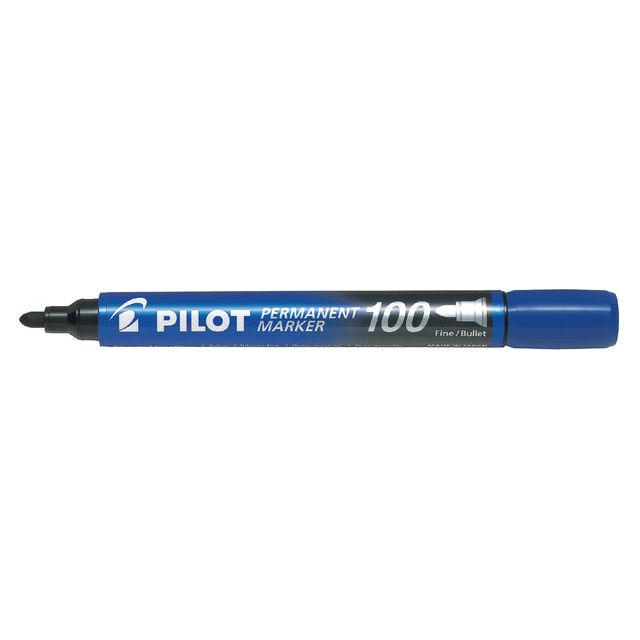 Pilot - Viltstift  sca-100 rond f blauw