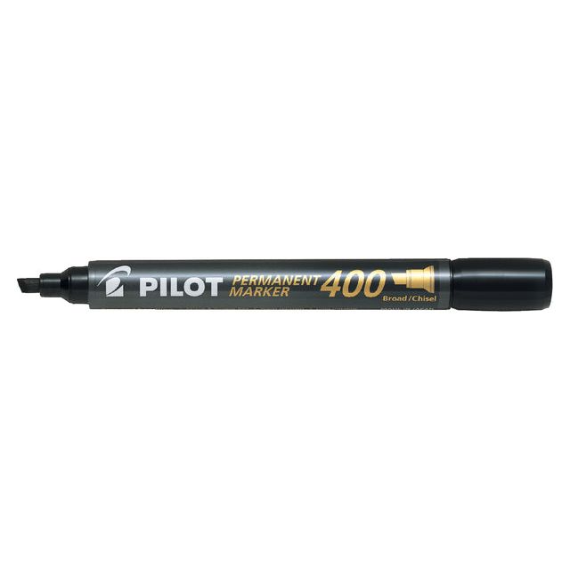 Pilot - Viltstift  sca-400 schuin b zwart | 12 stuks