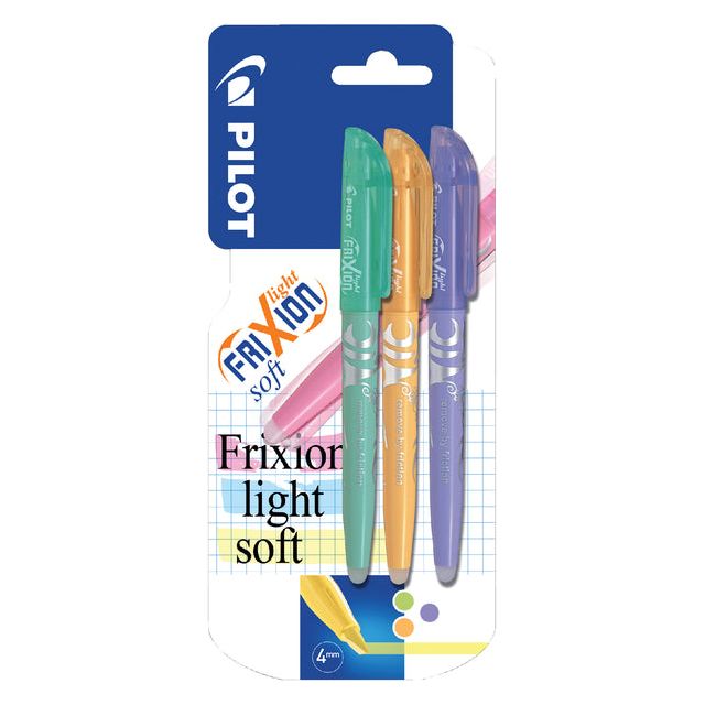 Pilote - marquage Pilote Frixion Soft Assorti