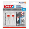 Tesa - Adhésif nail ® papier peint et plâtre 1kg réglable blanc 2 pièces