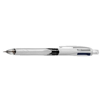 BIC – Kugelschreiber 3 Farben mit Druckbleistift HB 0,7 mm mittelweiß | 12 Stück