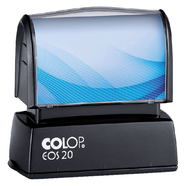 Colop - Stempel colop eos 20 flashsysteem 14x38 zwart incl