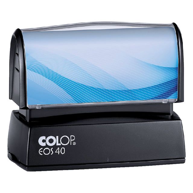 Colop - Stempel colop eos 40 flashsysteem 23x59 zwart incl