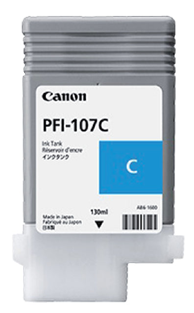 Canon - Tintenpatrone Canon PFI -107 Blau