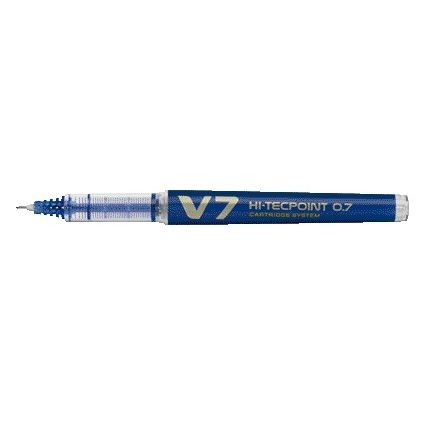 Pilot -  Rollerpen  Begreen Hi-Tecpoint V7 medium blauw | 10 stuks