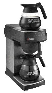 Bravilor Bonamat - Machine à café Novo avec verseuse en verre