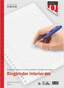 Quantore - Intérieur a4 23r ligne 70 grammes 100 feuilles | 5 pièces