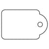 Apli - Etiquette carton no. 390 22x35mm blanc 500 pièces