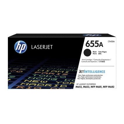 HP -  Originele 655A zwarte LaserJet tonercartridge