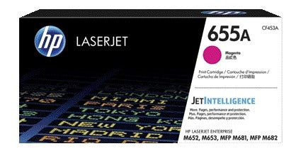 HP - Cartouche toner cf453a 655a rouge