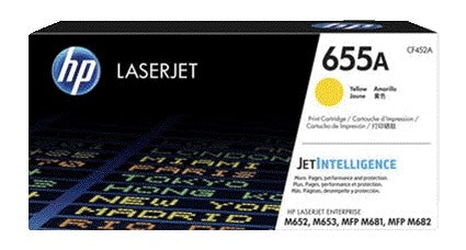 HP - Toner 655A, 10.500 Seiten, OEM CF452A, Gelb