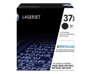 HP - Cartouche toner cf237x 37x noir