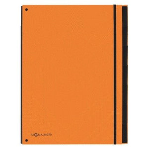 PAGNA - Dossier de tri Trend A4 7 onglets orange