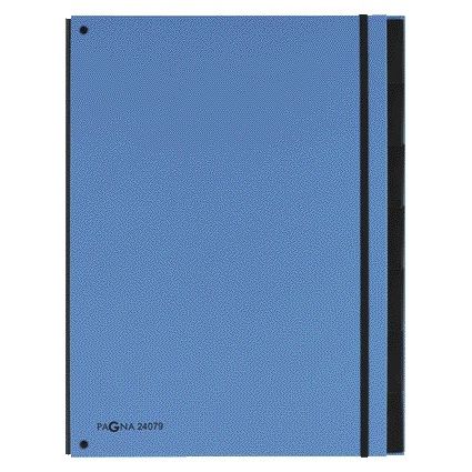 PAGNA - Dossier de tri Trend A4 7 onglets bleu clair