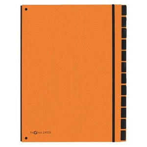 Pagna -  Sorteermap  trend 12tab a4 oranje
