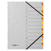 PAGNA - Dossier de tri Easy A4 12 onglets orange/jaune | 5 pièces
