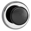 MAUL - Aimant avec bouton Ø65mm force de traction 12kg chrome/noir