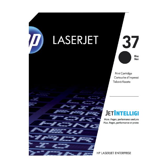 HP - Toner 37y, 41 000 pages, OEM CF237Y, noir