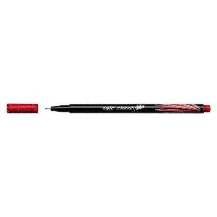 Bic - Fineliner Intensité fin rouge | 12 pièces