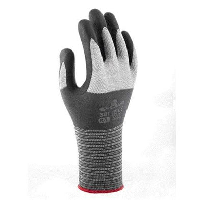 Showa - Handschuh 381 Grip Nitril S grau
