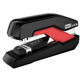 Rapid - Agrafeuse SO30c demi-bande 30 feuilles 24/6 noir/rouge