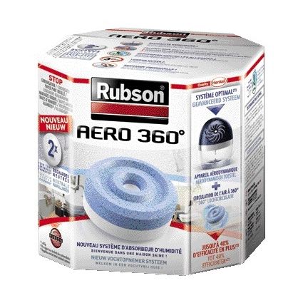Rubson -  Vochtopnemer aero 360 navulling neutraal