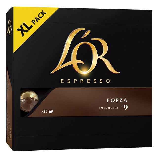 L'or - Koffiecups l'or espresso forza 20st