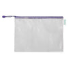 Tarifold - Sac de rangement avec fermeture éclair 330x240mm pvc bl | 40 pièces