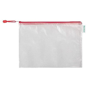 Tarifold -  Opbergtas met rits 330x240mm pvc rd