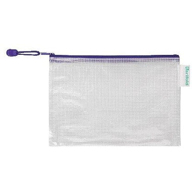 Tarifold -  Opbergtas met rits 235x165mm pvc bl | 8 stuks