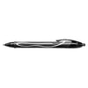 BIC -  Gelschrijver  gelocity quick dry m zwart | 12 stuks